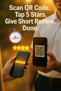Customer Reviews with QR Codes